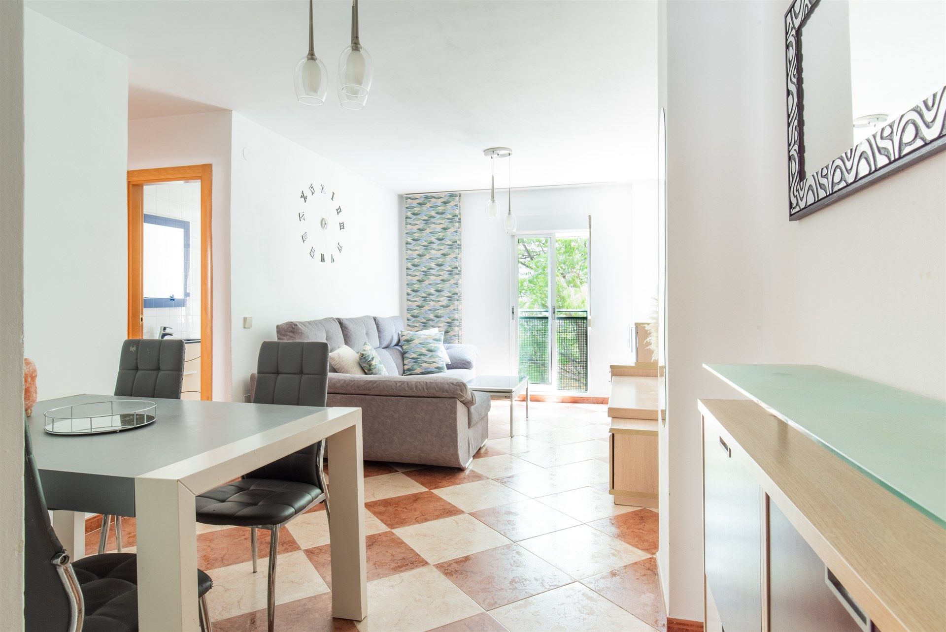Sala d'estar de Apartament en venda en Málaga Capital amb Terrassa