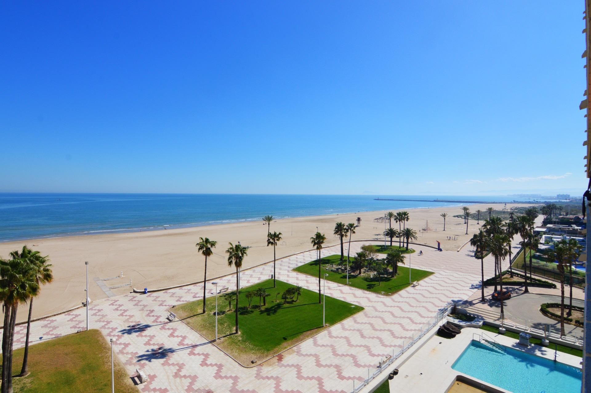 Exterior view of Flat for sale in Cullera  with Private garden, Terrace and Community pool