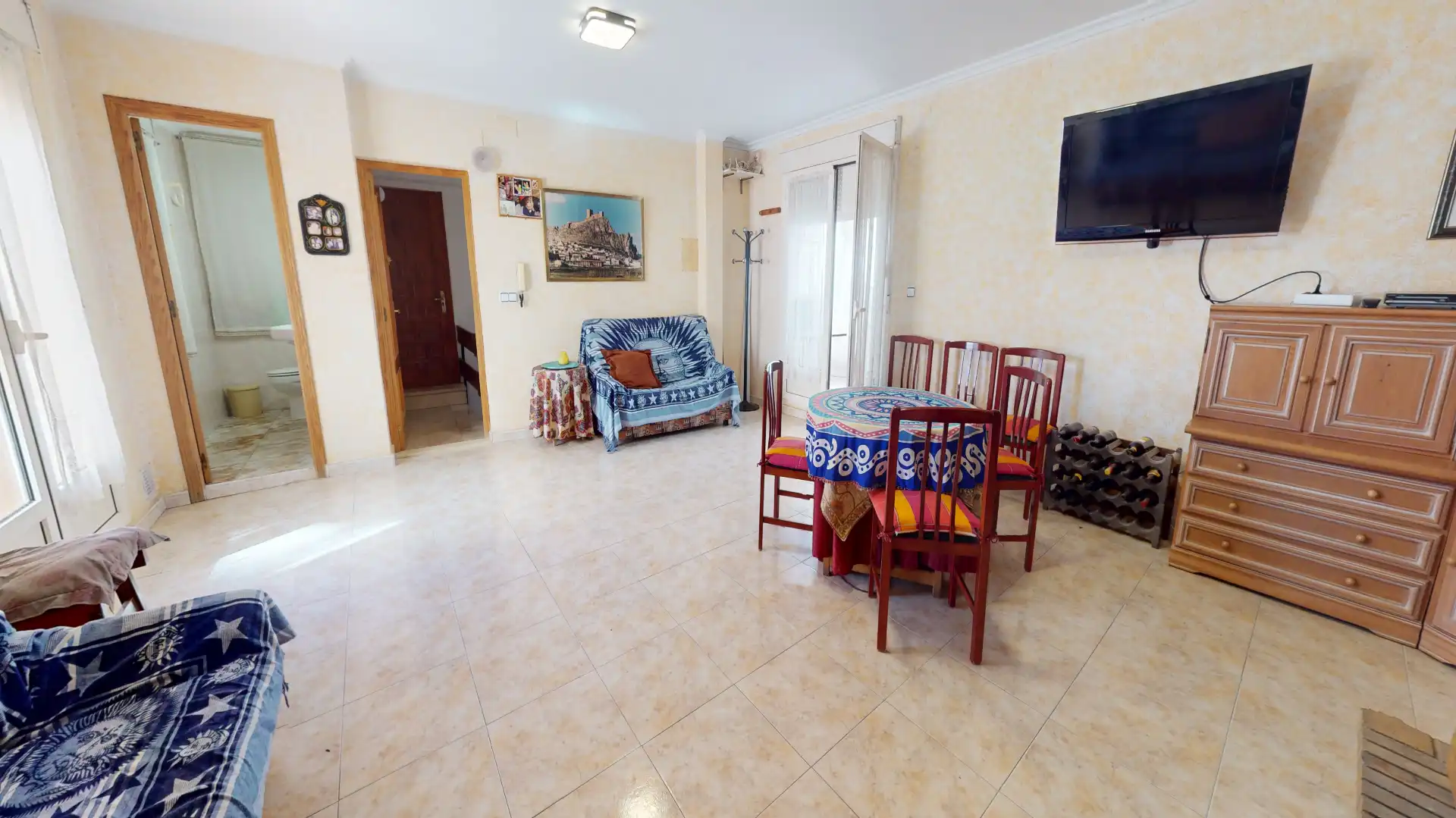Wohnung zum Verkauf in Sax mit Klimaanlage, Terrasse und Balkon