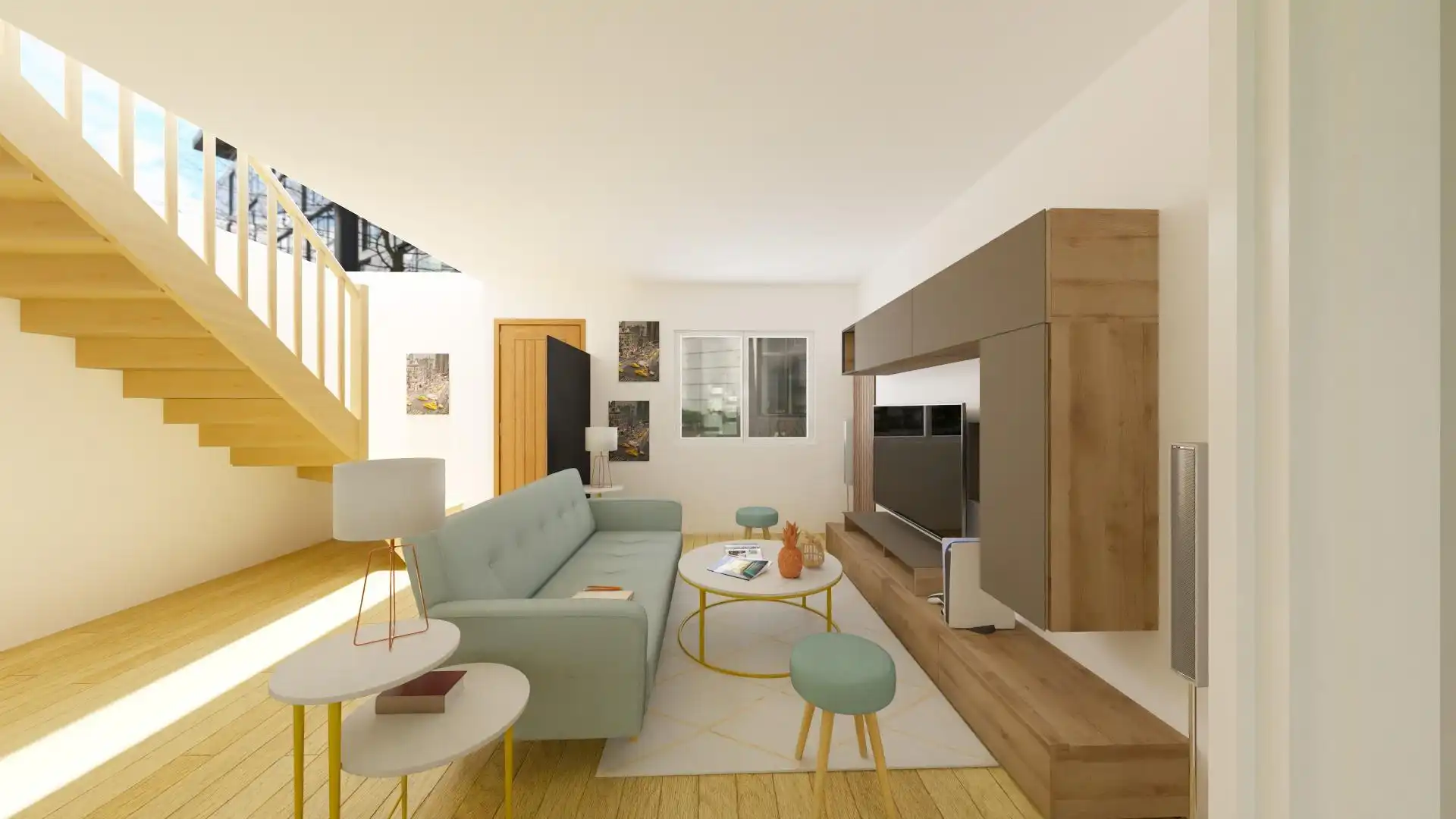 Sala de estar de Casa o chalet en venta en Figueruelas con Aire acondicionado, Calefacción y Jardín privado