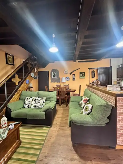Sala de estar de Casa o chalet en venta en Salas con Jardín privado, Terraza y Amueblado
