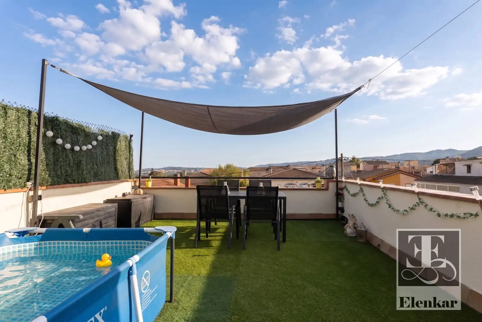 Terraza de Casa adosada en venta en Santa Oliva con Aire acondicionado, Terraza y Trastero