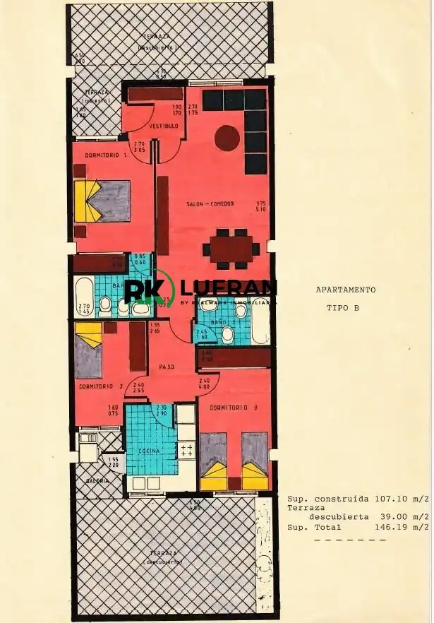 Wohnung zum Verkauf in El Campello mit Klimaanlage, Privatgarten und Terrasse