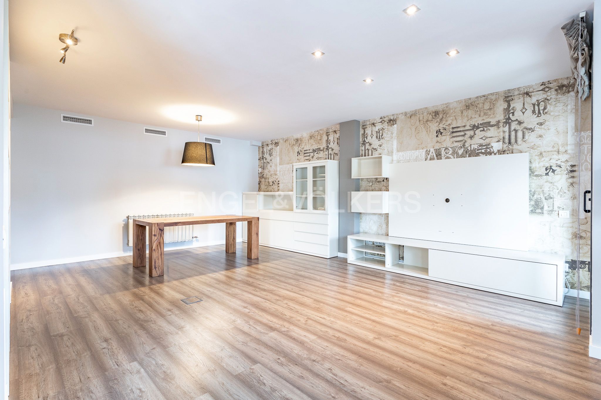 Living room of Apartment to rent in La Garriga  with Air Conditioner, Heating and Parquet flooring