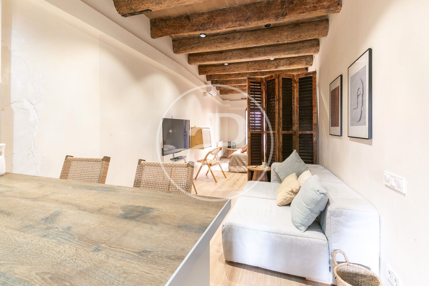 Vista exterior de Piso en venta en  Barcelona Capital con Aire acondicionado, Calefacción y Amueblado