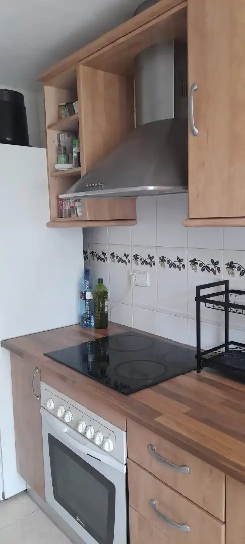 Küche von Wohnung zur Miete in Murcia mit Möbliert, Ofen und Waschmaschine