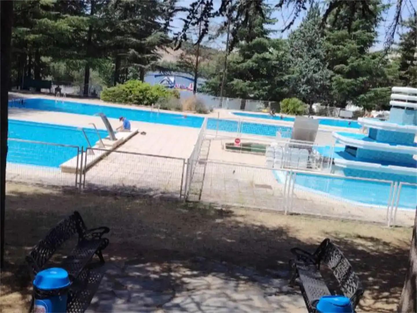 Swimming pool of Flat for rent in Vegas de Matute, Segovia