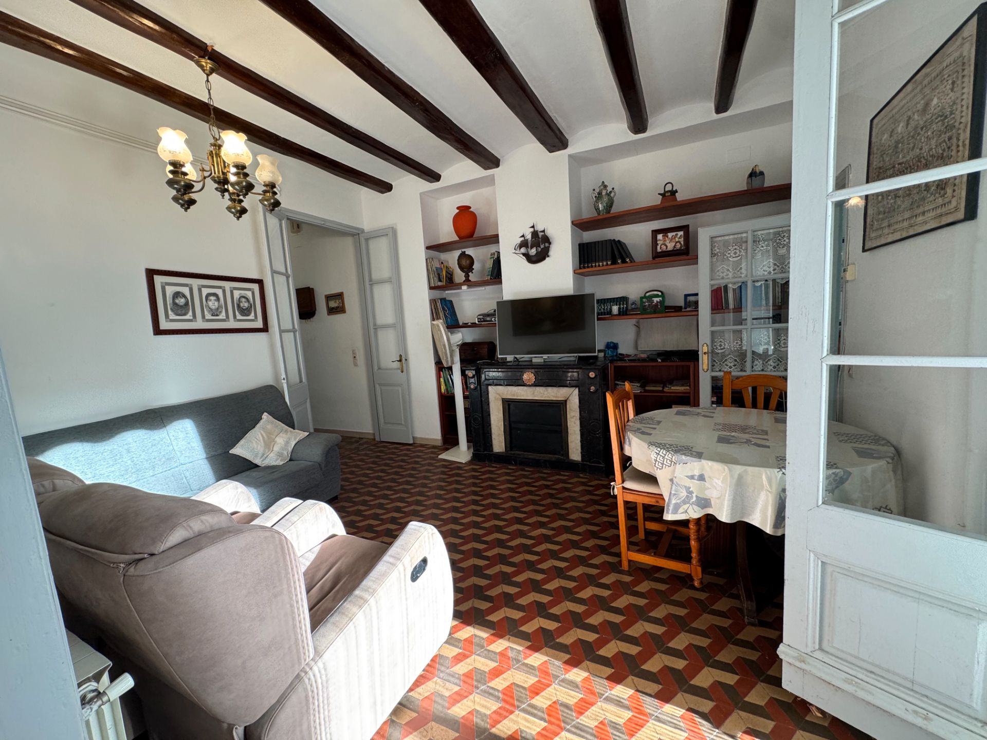 Sala de estar de Piso en venta en Sant Feliu de Guíxols con Calefacción, Terraza y Trastero