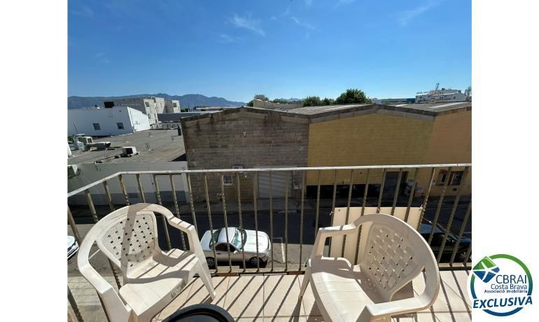 Balcony of Flat for sale in Empuriabrava  with Heating, Terrace and Oven