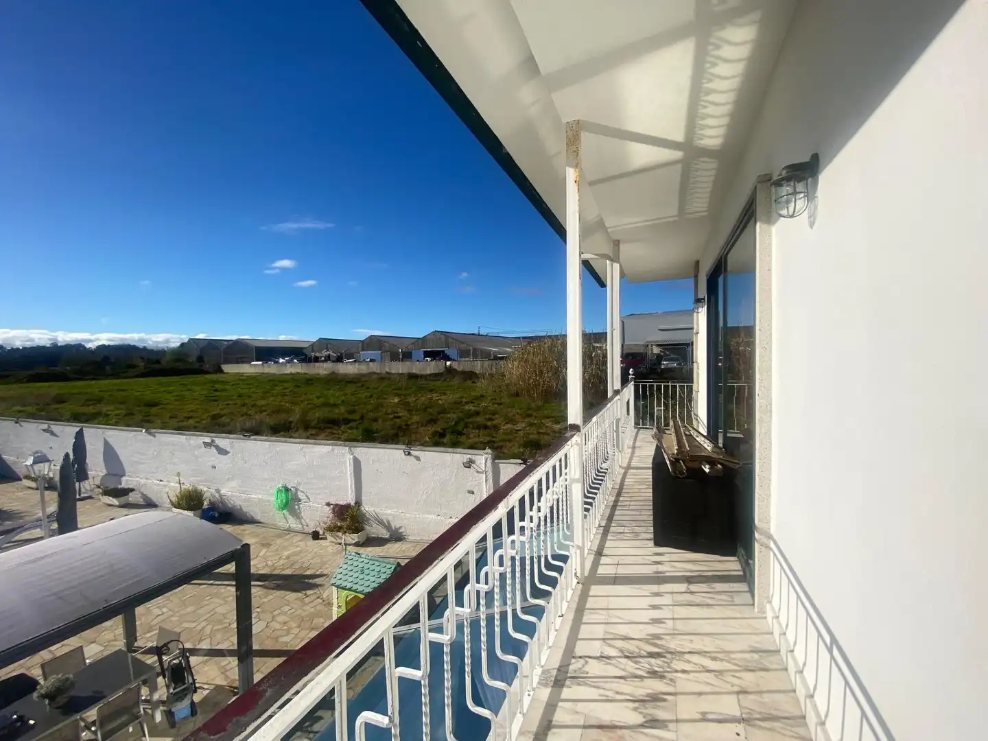 Terraza de Casa o chalet en venta en Vilagarcía de Arousa con Calefacción, Jardín privado y Parquet