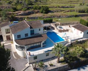 Vista exterior de Casa o xalet en venda en Llíber amb Jardí privat