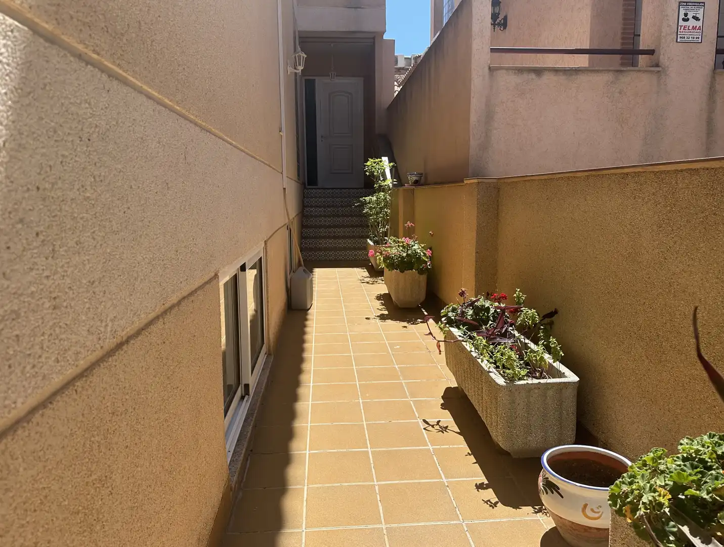 Terraza de Casa adosada en venta en Cartagena con Aire acondicionado, Jardín privado y Terraza