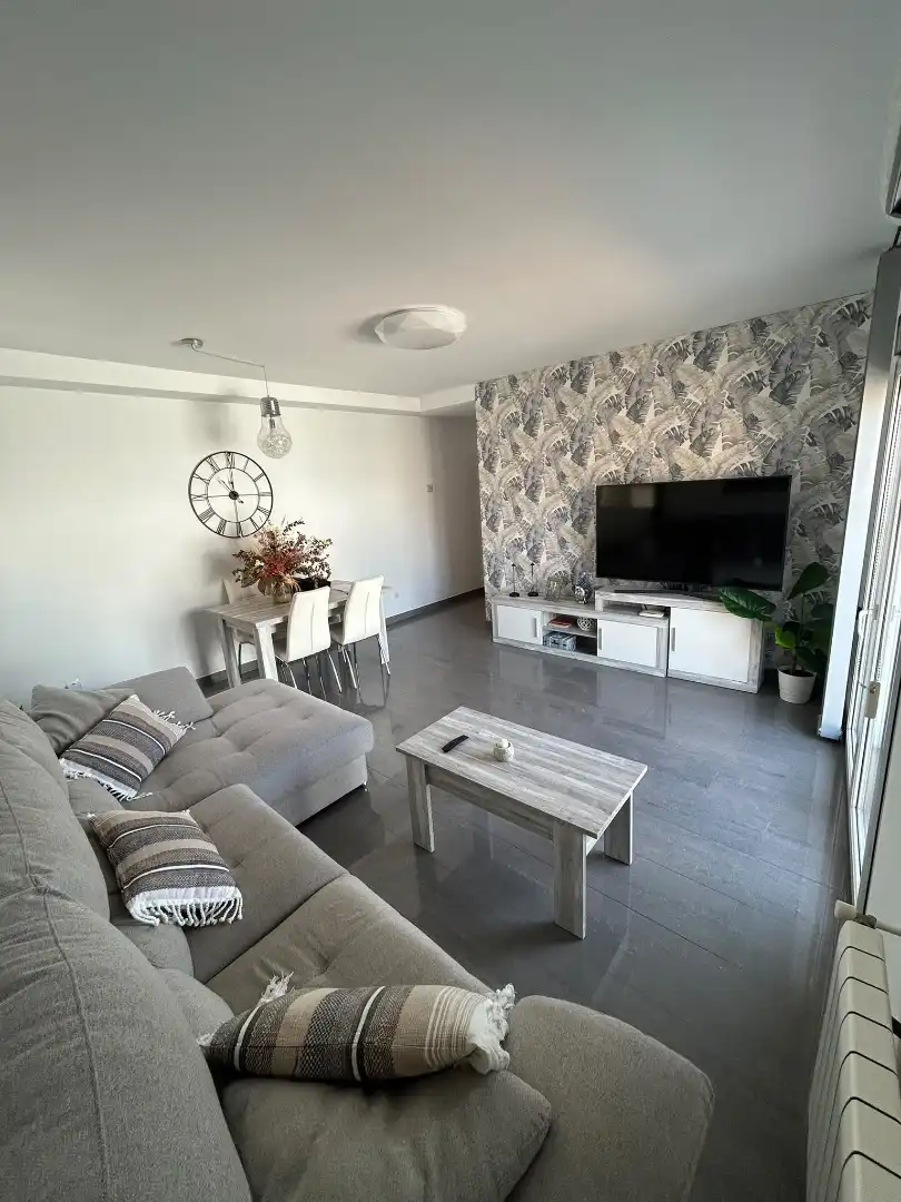 Wohnzimmer von Maisonette zum Verkauf in La Pobla de Vallbona mit Klimaanlage, Heizung und Terrasse