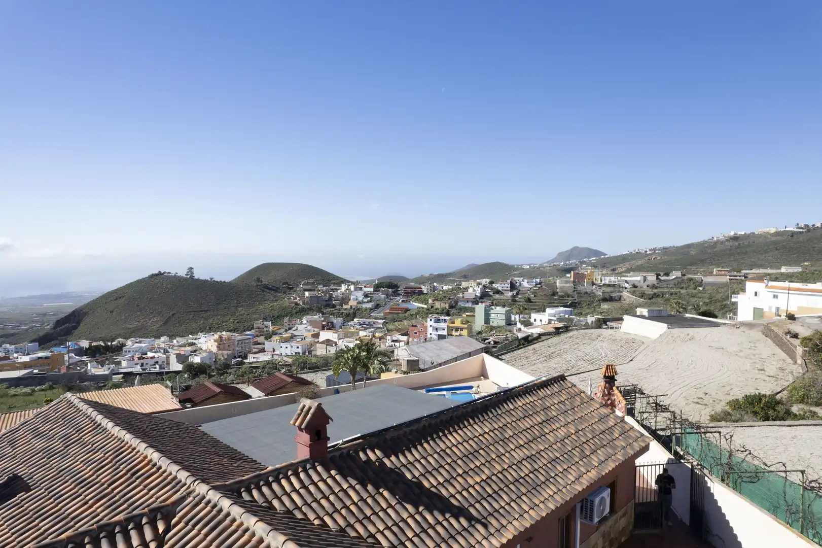 Vista exterior de Casa o chalet en venta en Granadilla de Abona con Aire acondicionado, Jardín privado y Terraza