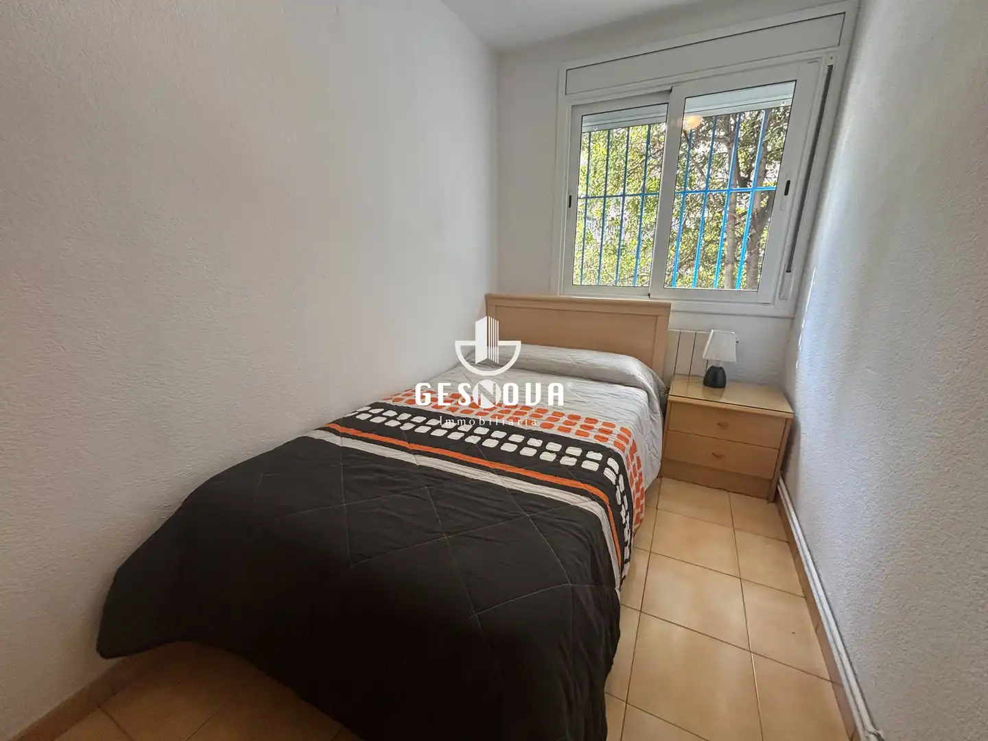Schlafzimmer von Wohnung zum Verkauf in L'Hospitalet de Llobregat mit Klimaanlage und Heizung