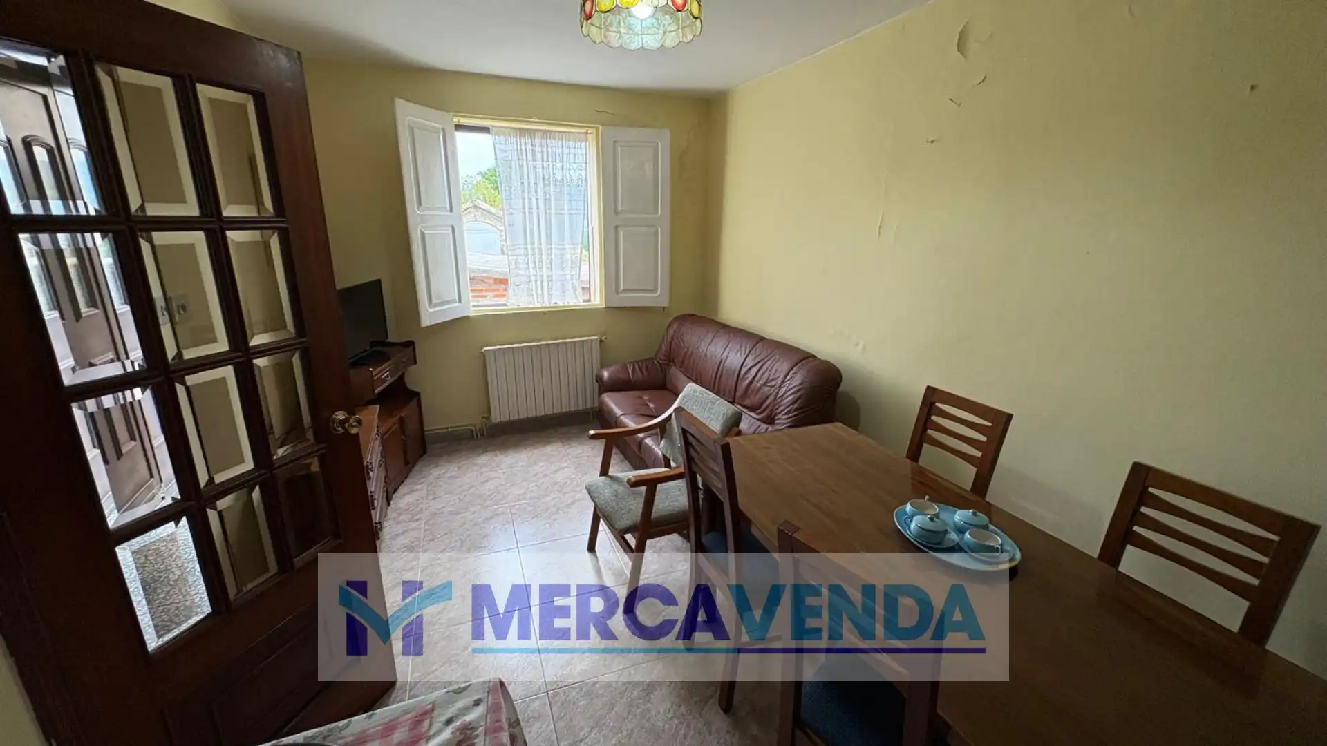 Sala de estar de Casa adosada en venta en Mondariz con Calefacción, Jardín privado y Trastero