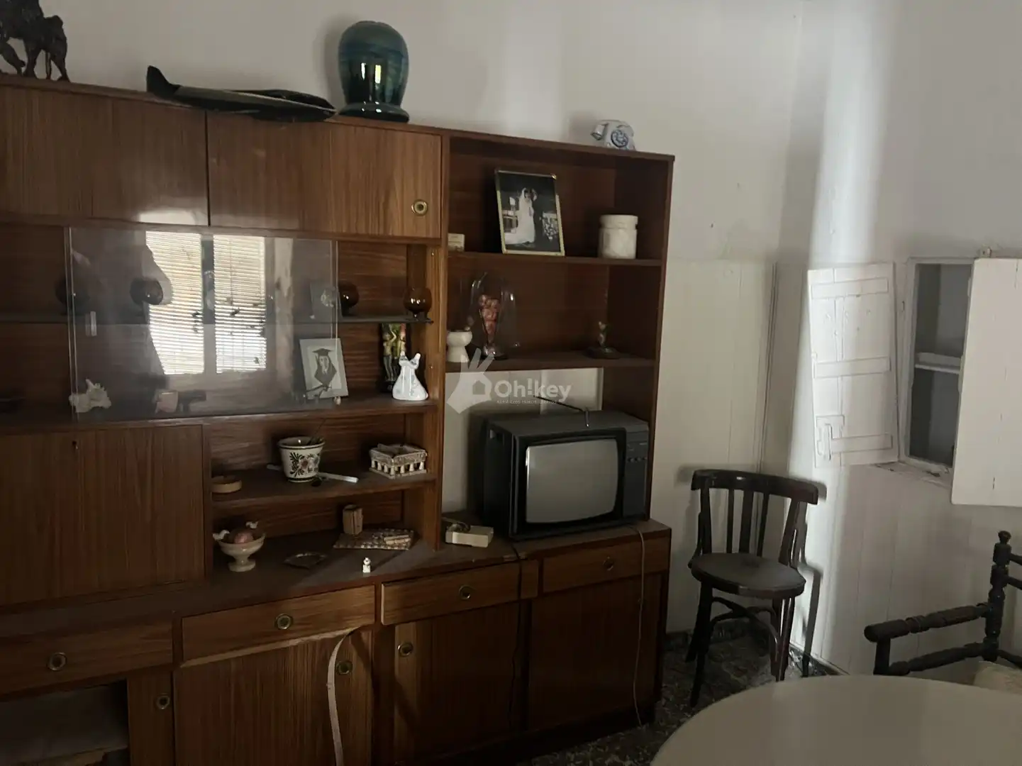 Sala de estar de Casa adosada en venta en Villamantilla con Balcón
