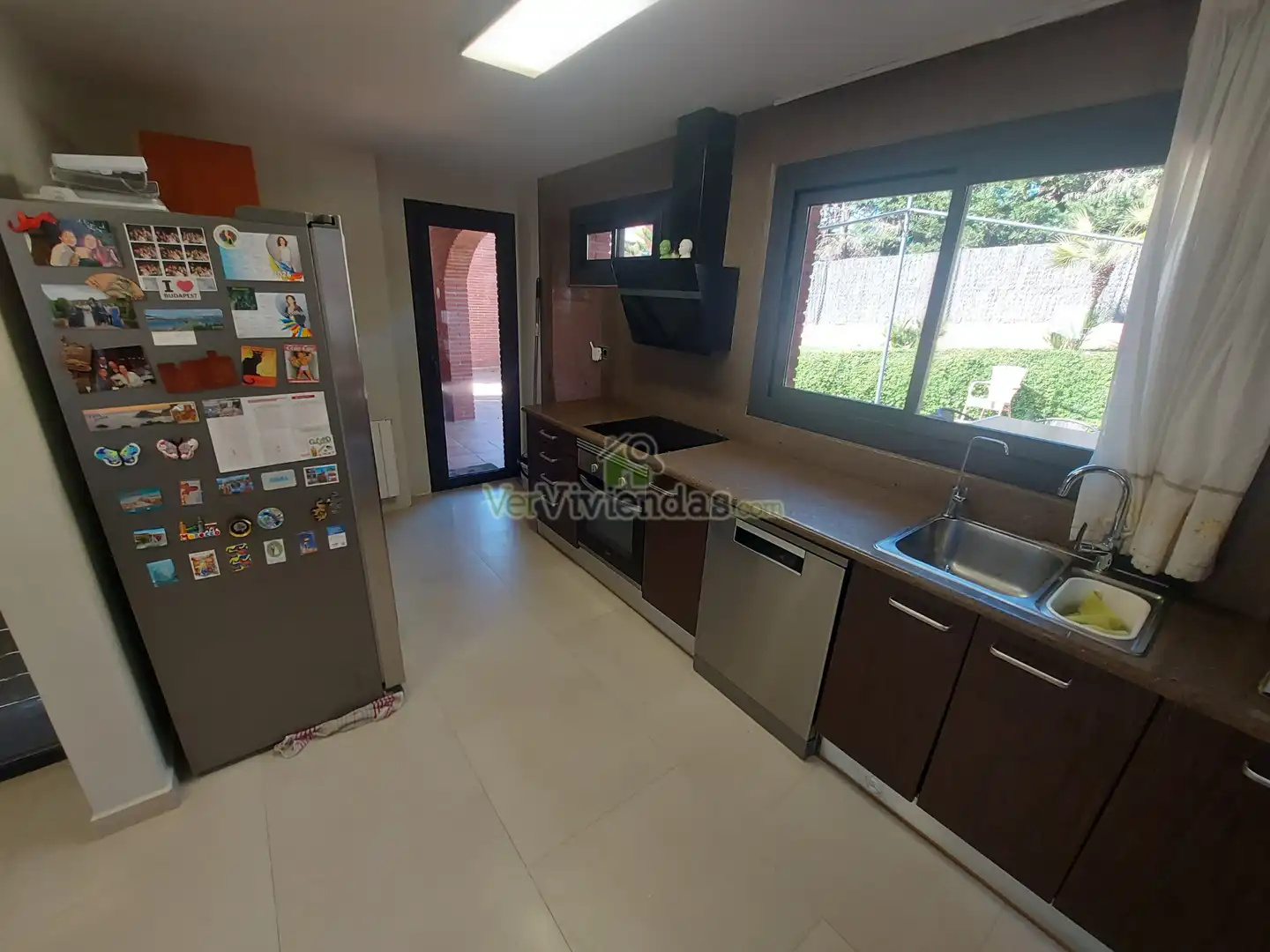 Cuina de Casa o xalet en venda en Begues amb Aire condicionat, Calefacció i Jardí privat