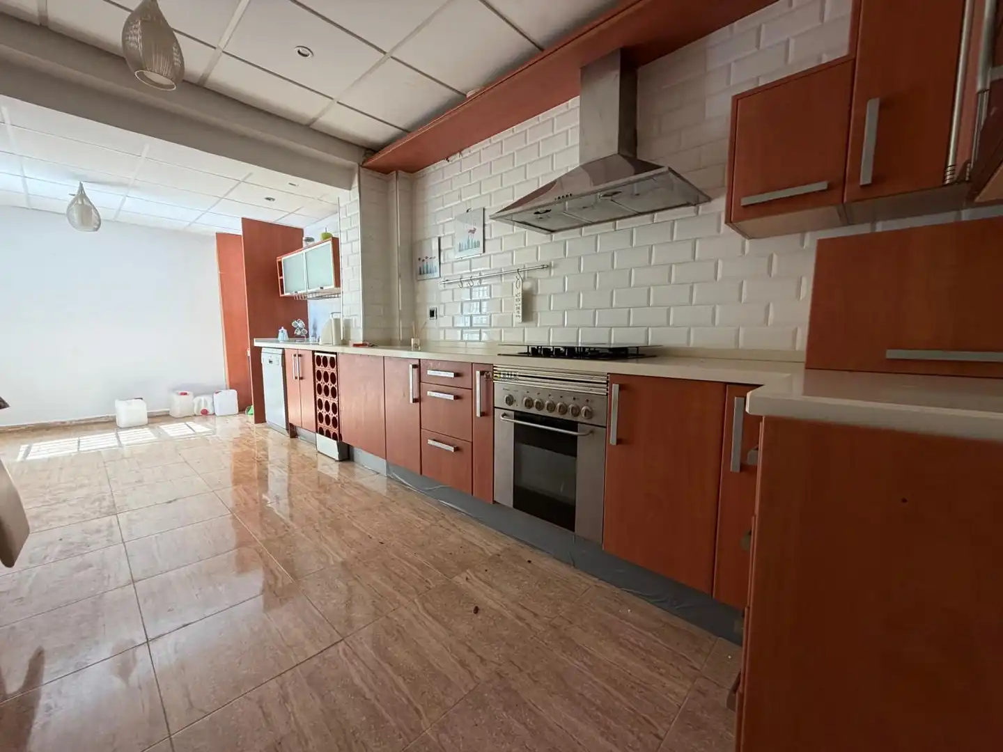 Cocina de Casa adosada en venta en Cartagena con Jardín privado