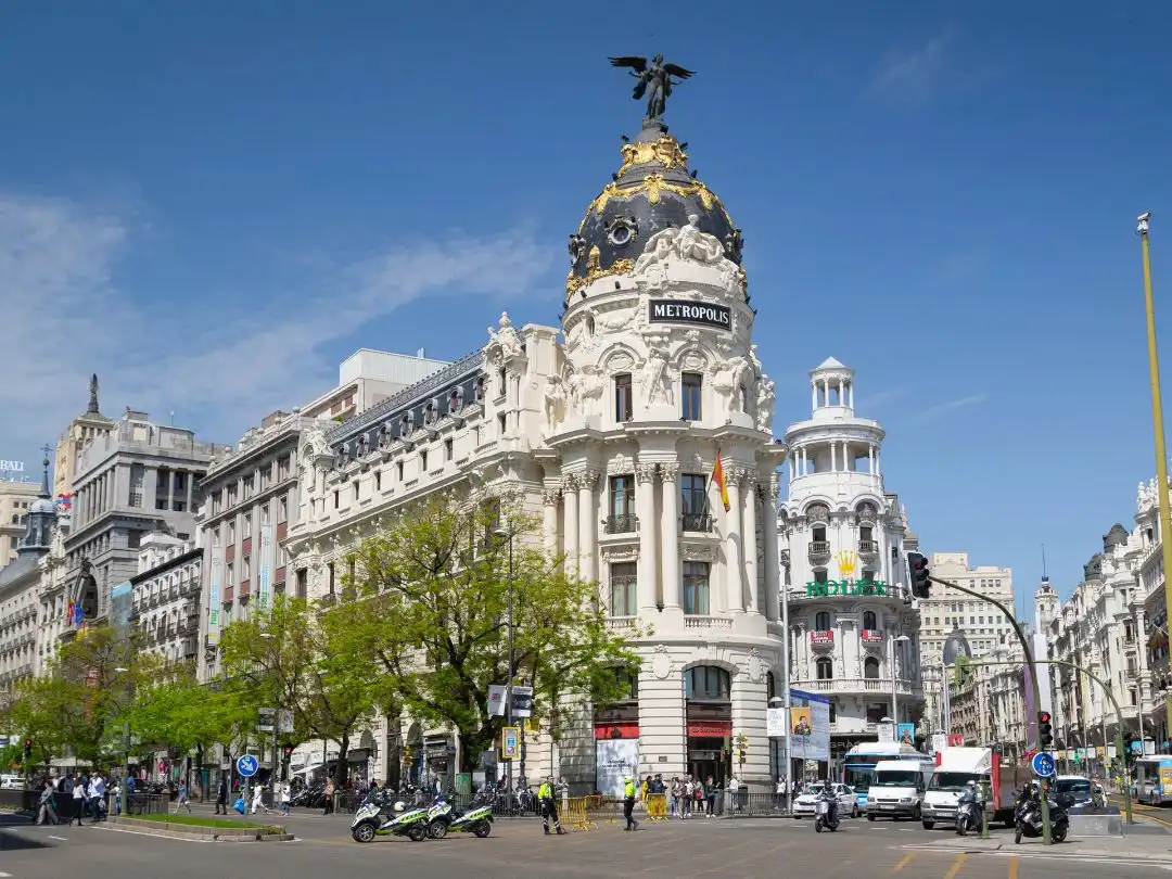 Vista exterior de Residencial en venda en Madrid