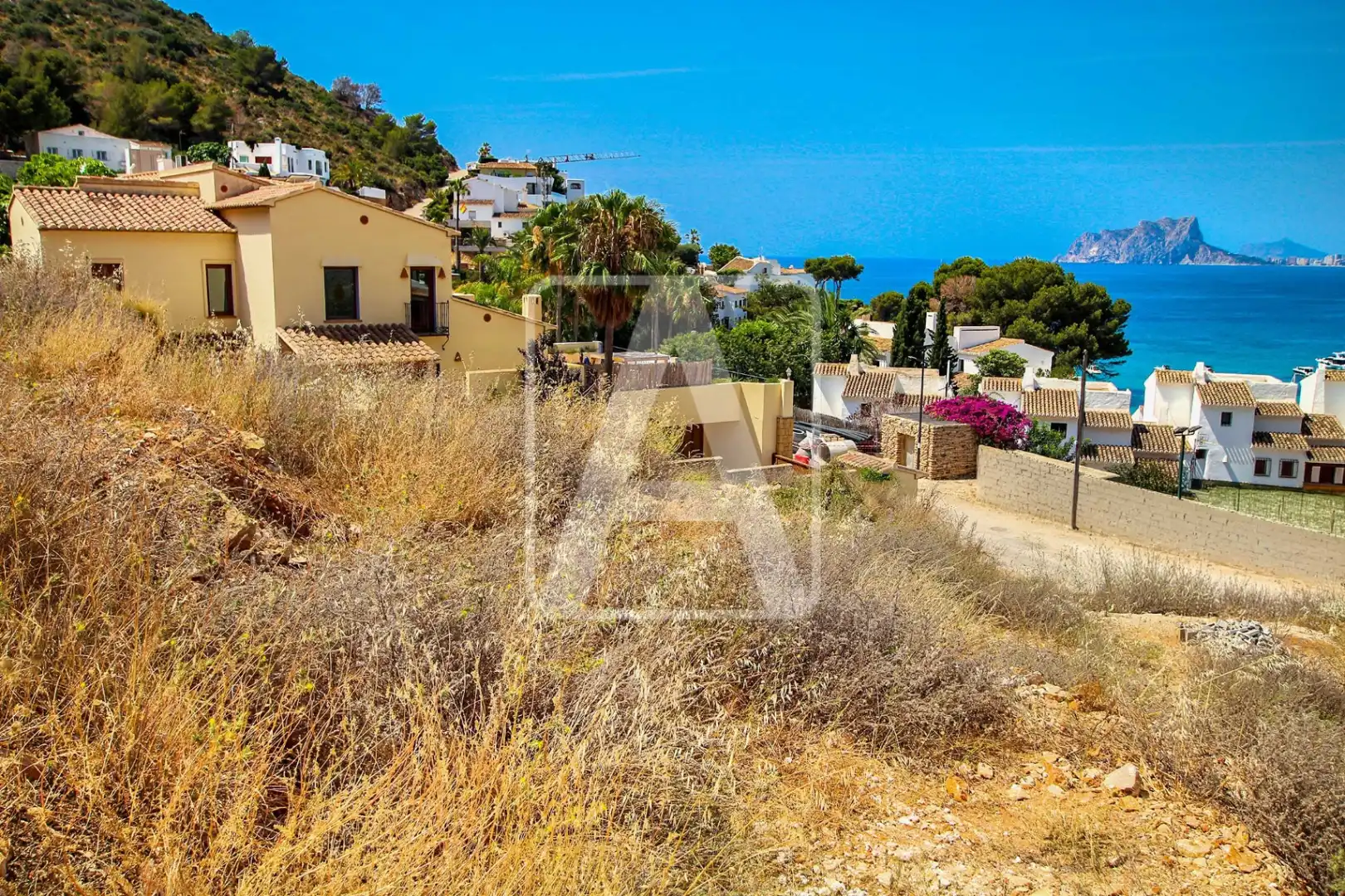 Vista exterior de Residencial en venta en Moraira