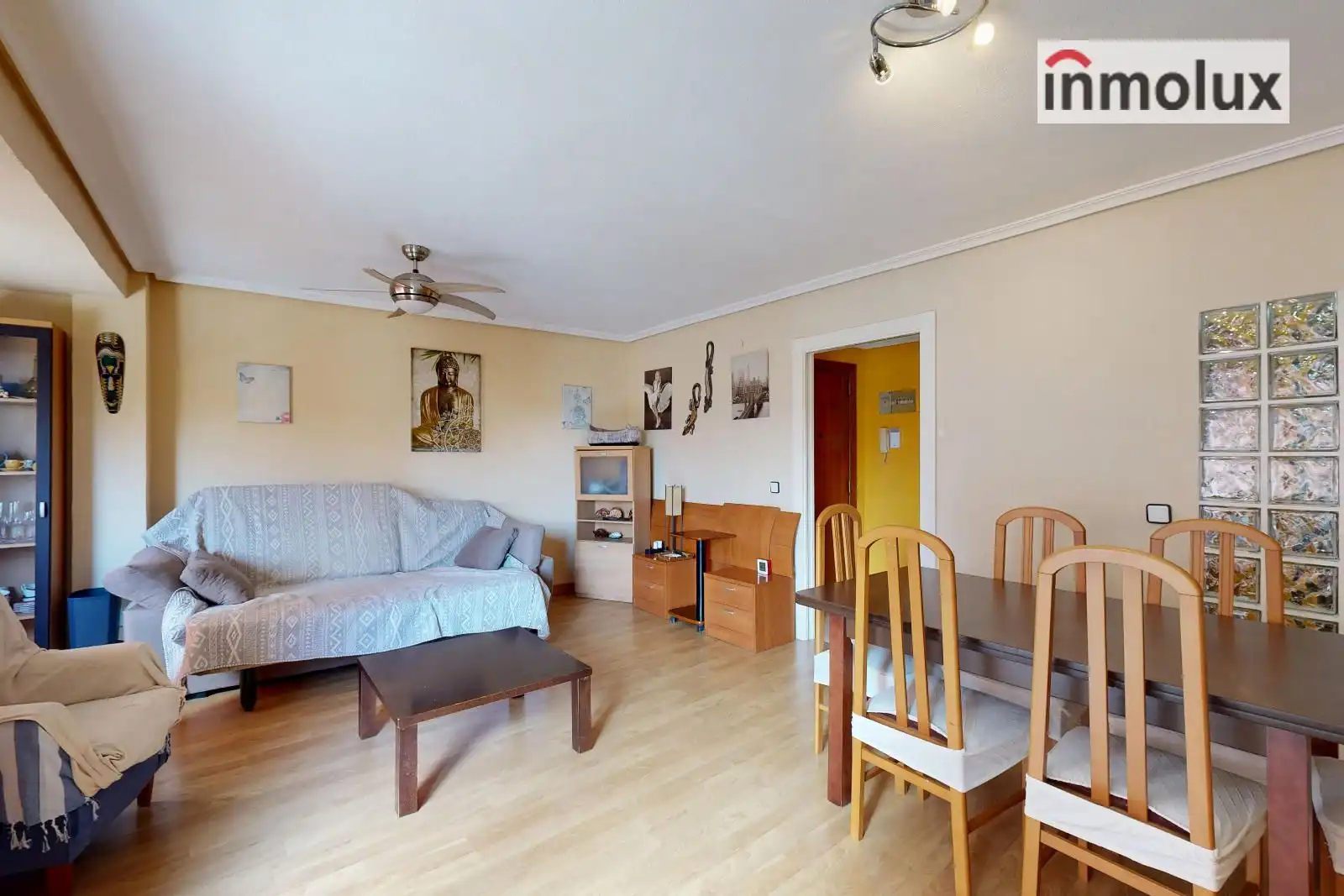 Sala de estar de Piso en venta en Alicante / Alacant con Calefacción, Terraza y Alarma