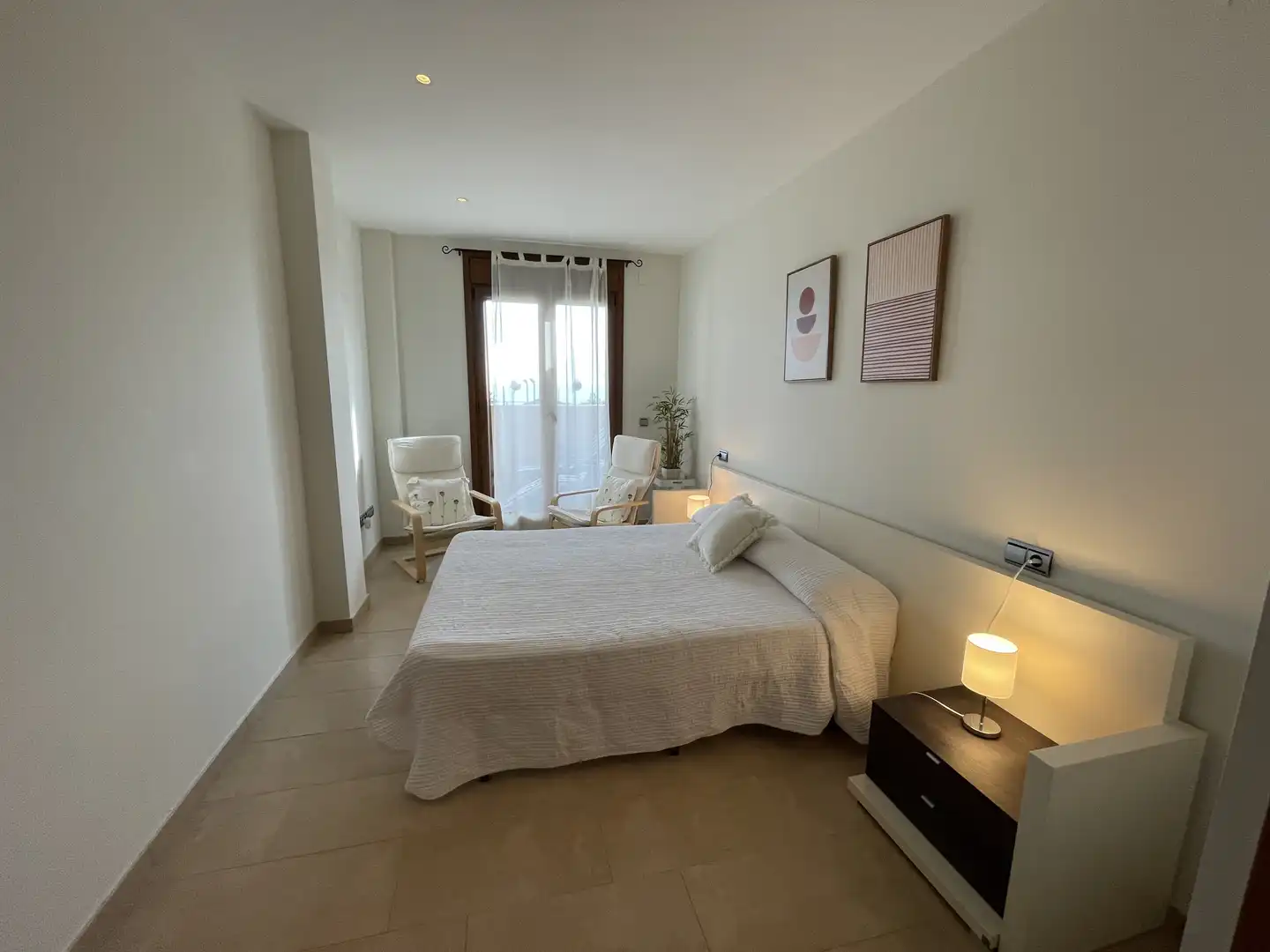 Dormitori de Apartament en venda en Alcalà de Xivert amb Aire condicionat, Calefacció i Jardí privat