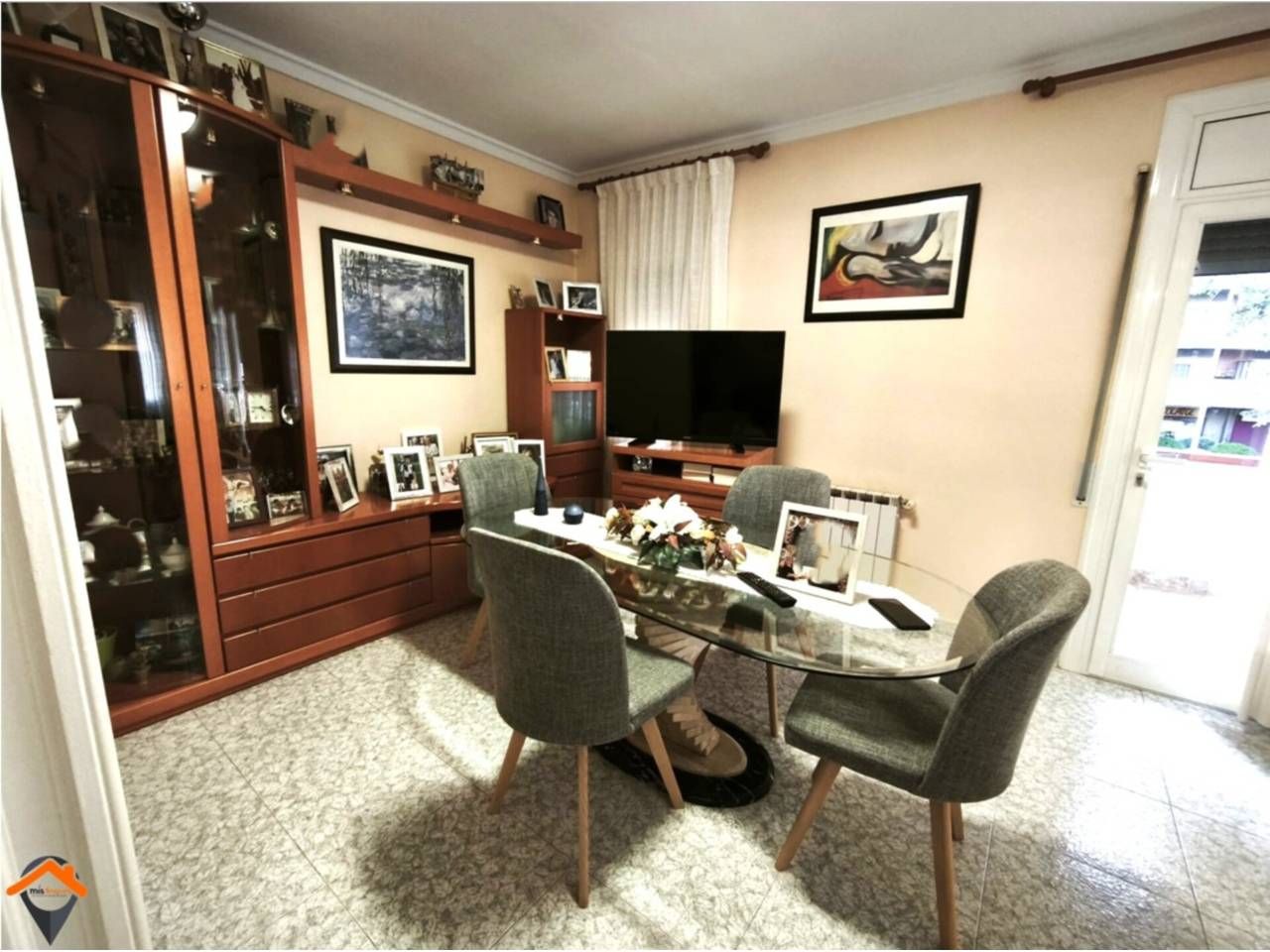 Dining room of Flat for sale in Sabadell  with Heating, Storage room and Balcony