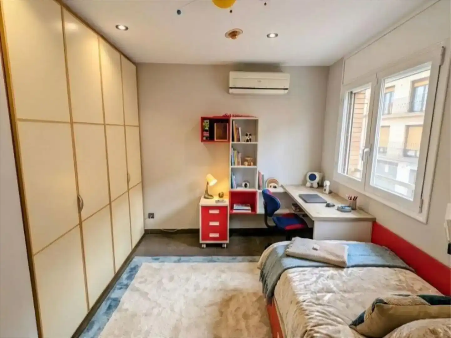 Schlafzimmer von Wohnung zum Verkauf in Manresa mit Klimaanlage und Balkon