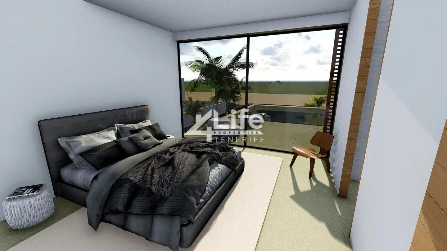Habitación de Casa o chalet en venta en Arona con Jardín privado, Terraza y Piscina