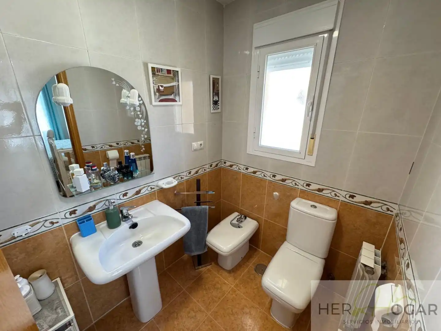 Baño de Casa o chalet en venta en Burguillos de Toledo con Aire acondicionado, Calefacción y Jardín privado