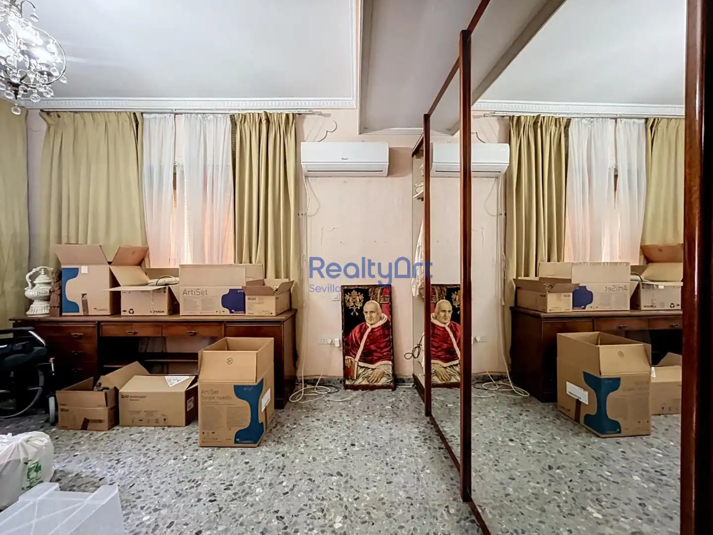 Planta baixa en venda en Sevilla amb Aire condicionat i Jardí privat