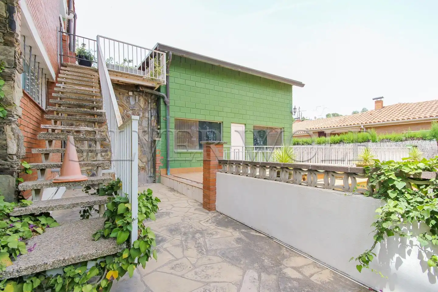 Vista exterior de Casa o chalet en venta en Vallirana con Calefacción, Jardín privado y Terraza