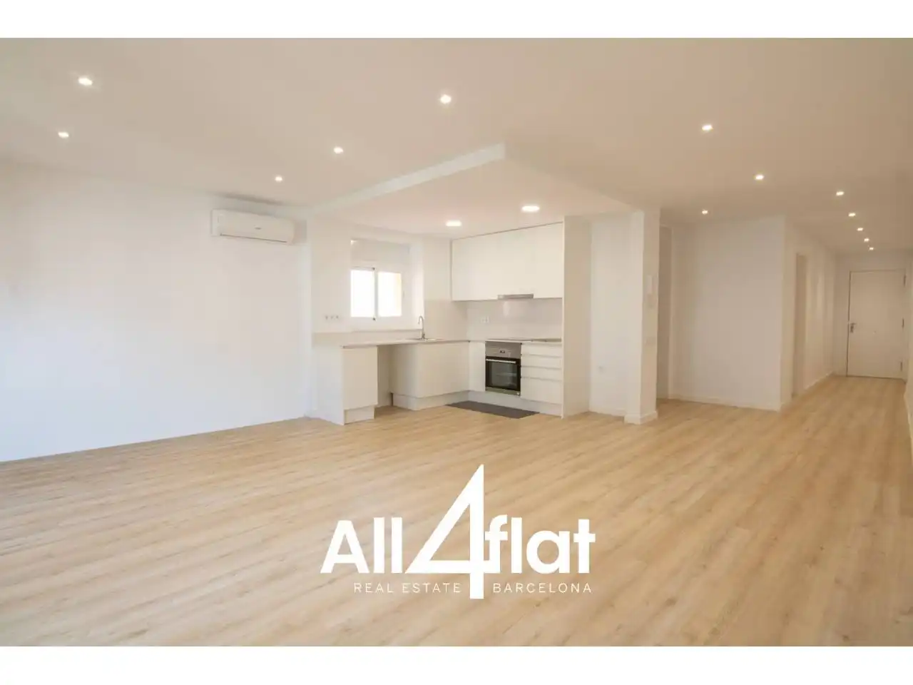 Küche von Maisonette zur Miete in Mataró mit Klimaanlage und Parkett