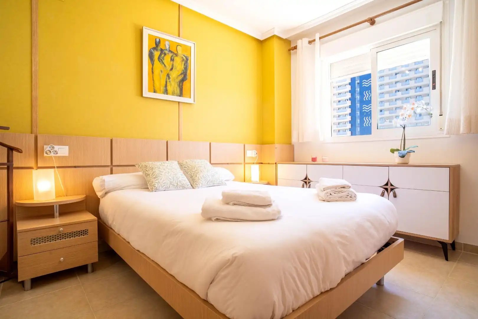 Dormitori de Apartament en venda en Oropesa del Mar / Orpesa amb Jardí privat, Terrassa i Traster