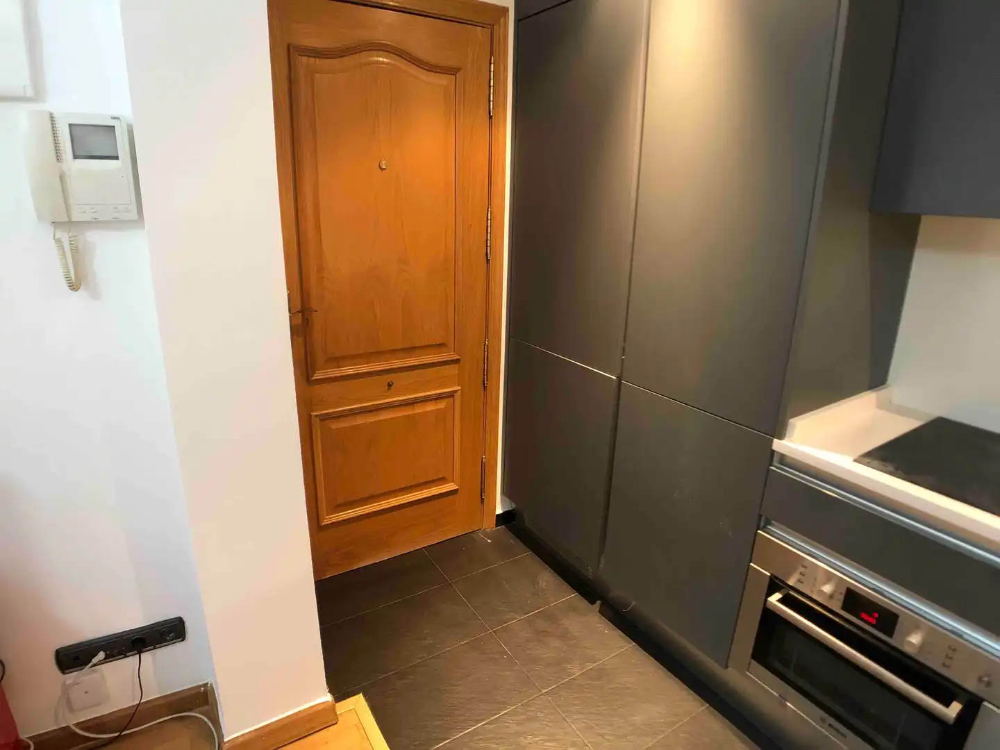 Cocina de Piso de alquiler en Madrid con Aire acondicionado, Calefacción y Parquet