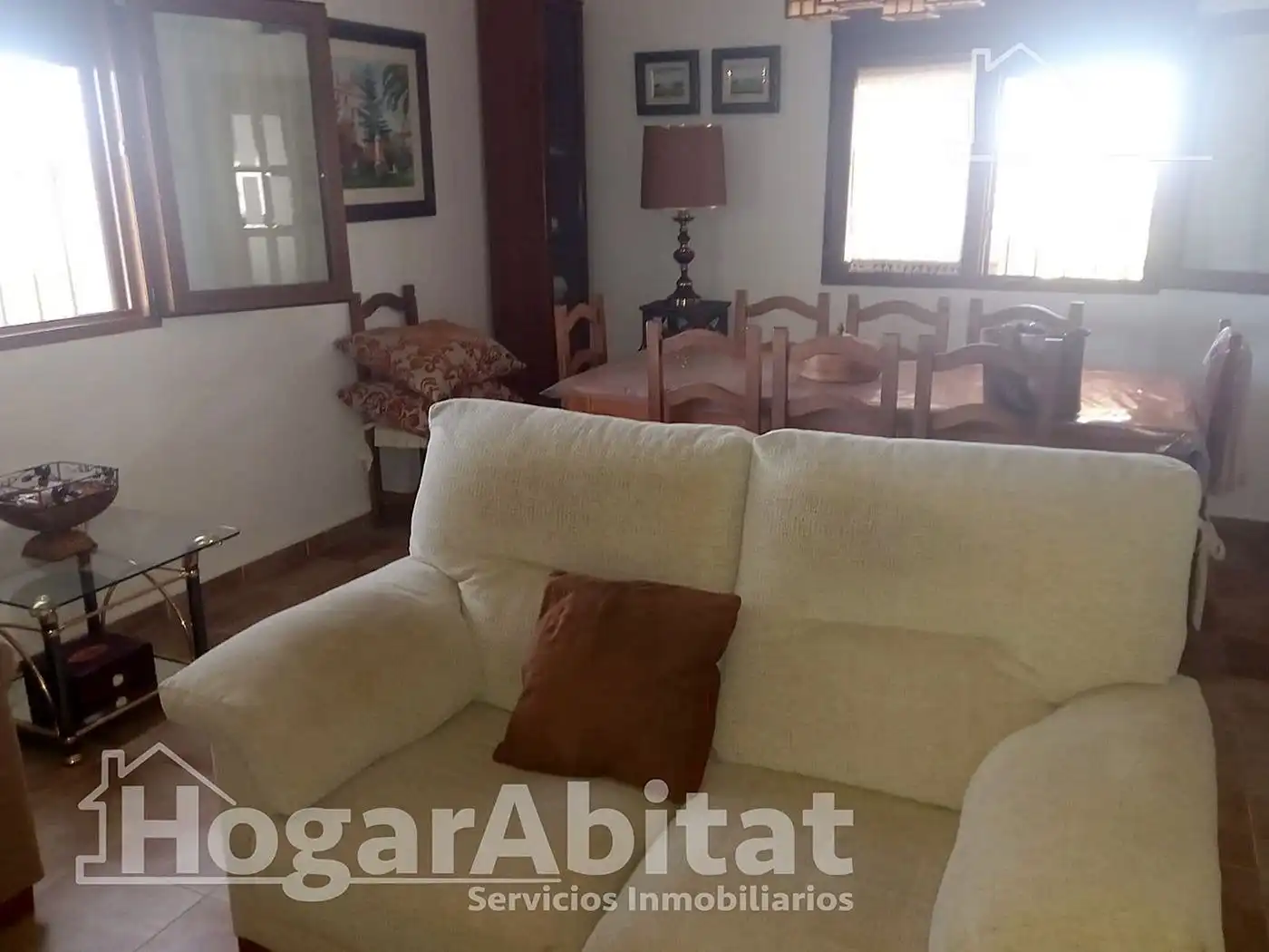 Sala d'estar de Casa o xalet en venda en Badajoz amb Calefacció, Jardí privat i Terrassa
