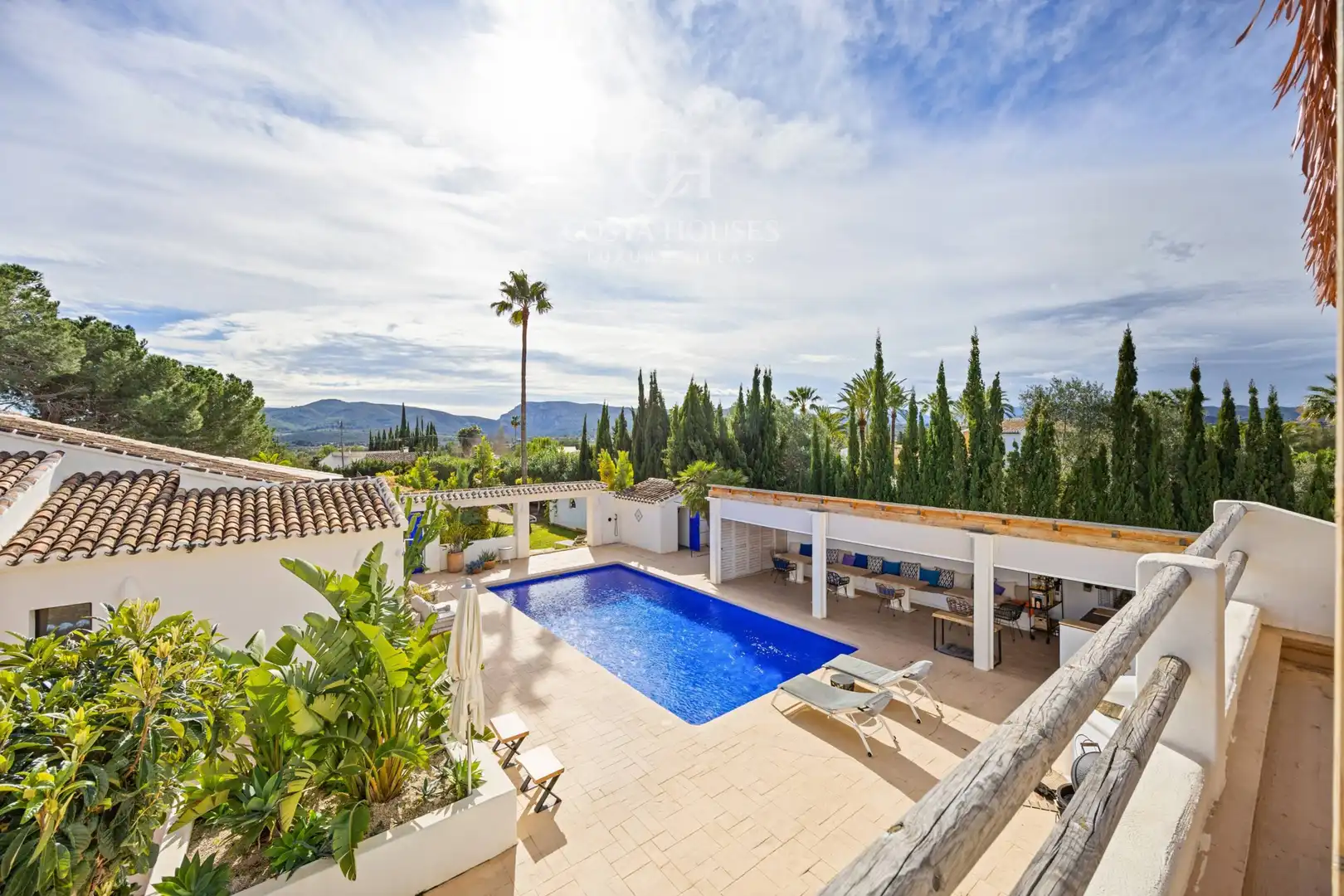 Exterior view of Houses for sale in Jávea / Xàbia  with Air Conditioner, Heating and Private garden