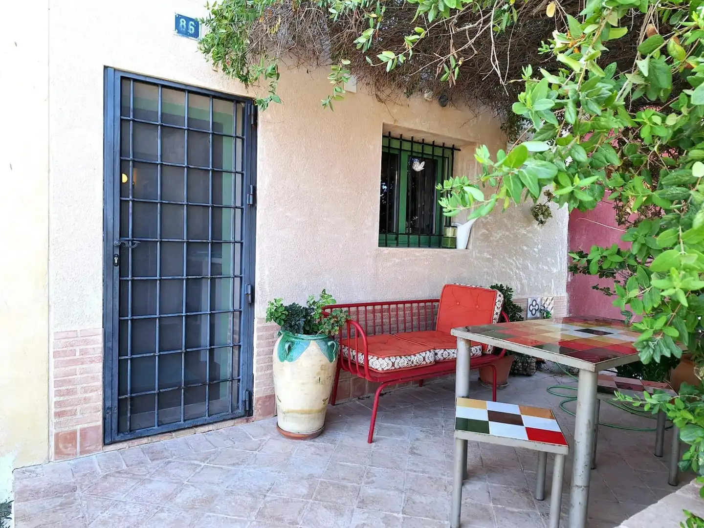 Jardín de Casa adosada en venta en El Pinós / Pinoso con Aire acondicionado, Calefacción y Terraza