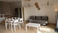 Living room of Flat for sale in Vícar  with Air Conditioner, Terrace and Furnished