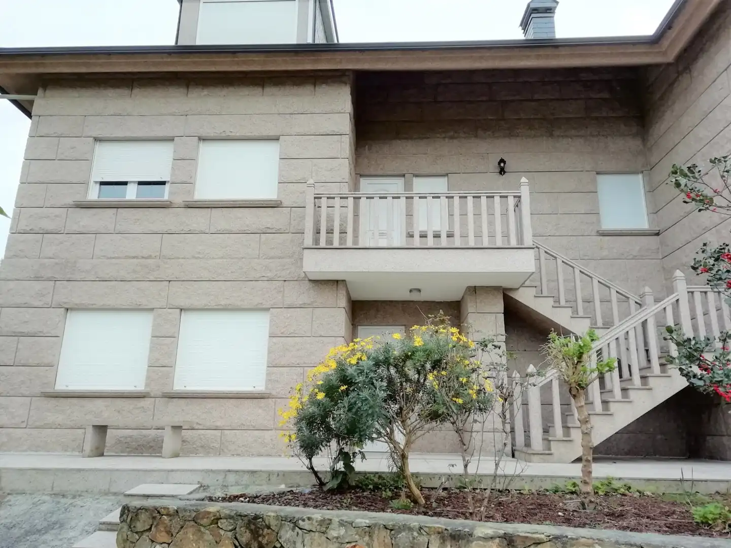 Vista exterior de Casa o chalet en venta en Culleredo con Jardín privado, Parquet y Horno