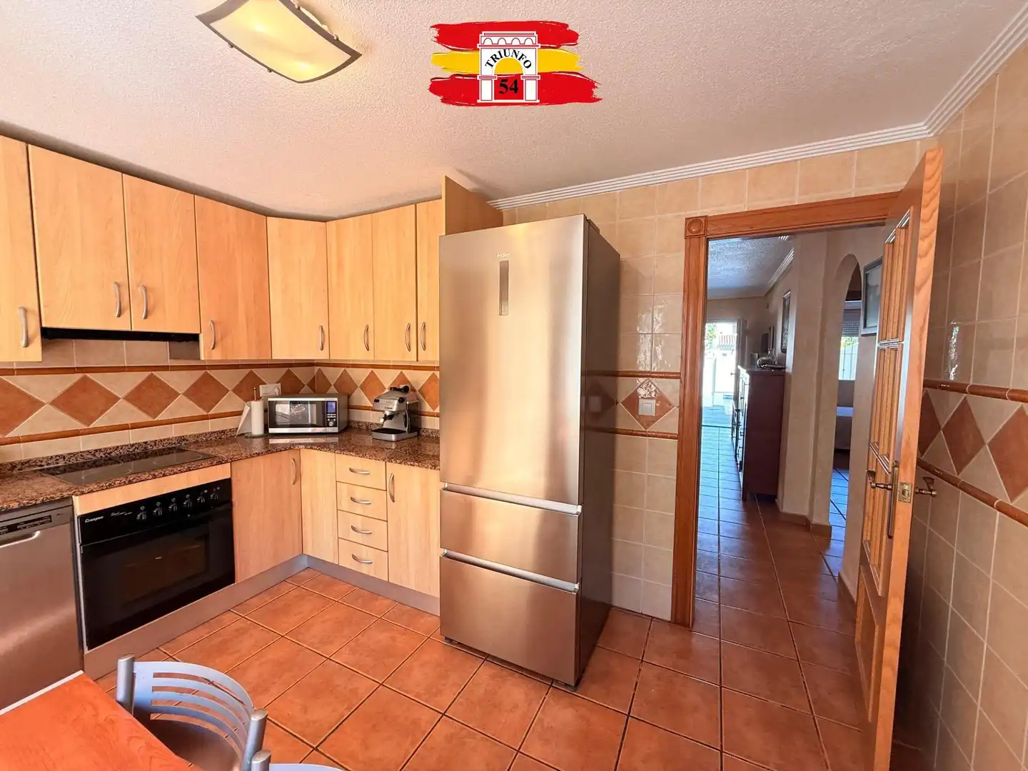 Cocina de Casa adosada en venta en Pilar de la Horadada con Aire acondicionado, Calefacción y Jardín privado