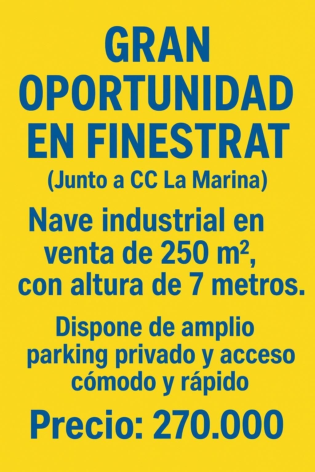 Vista exterior de Nau industrial en venda en Finestrat