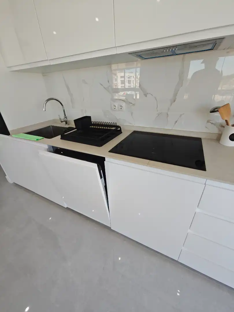 Kitchen of Flat for sale in Elche / Elx  with Air Conditioner, Heating and Private garden