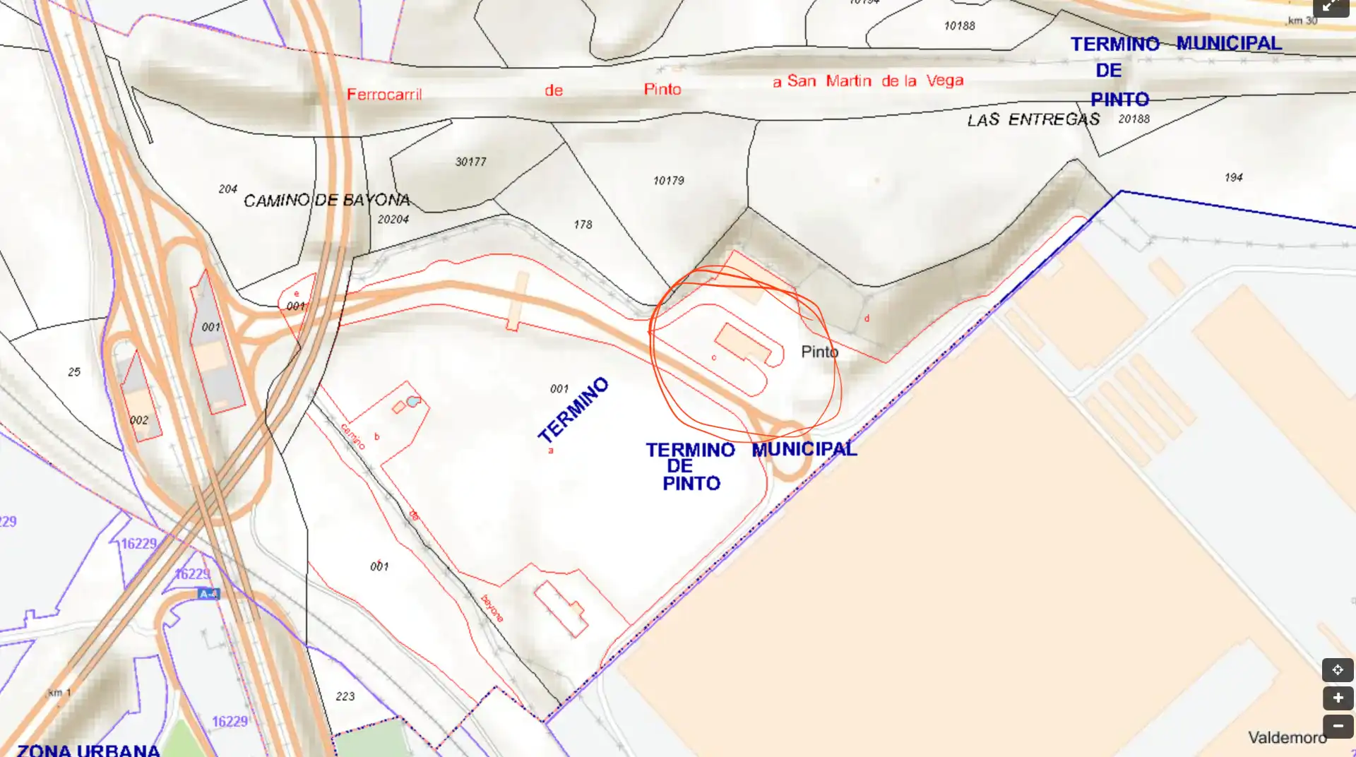 Grundstücke zur Miete in Valdemoro