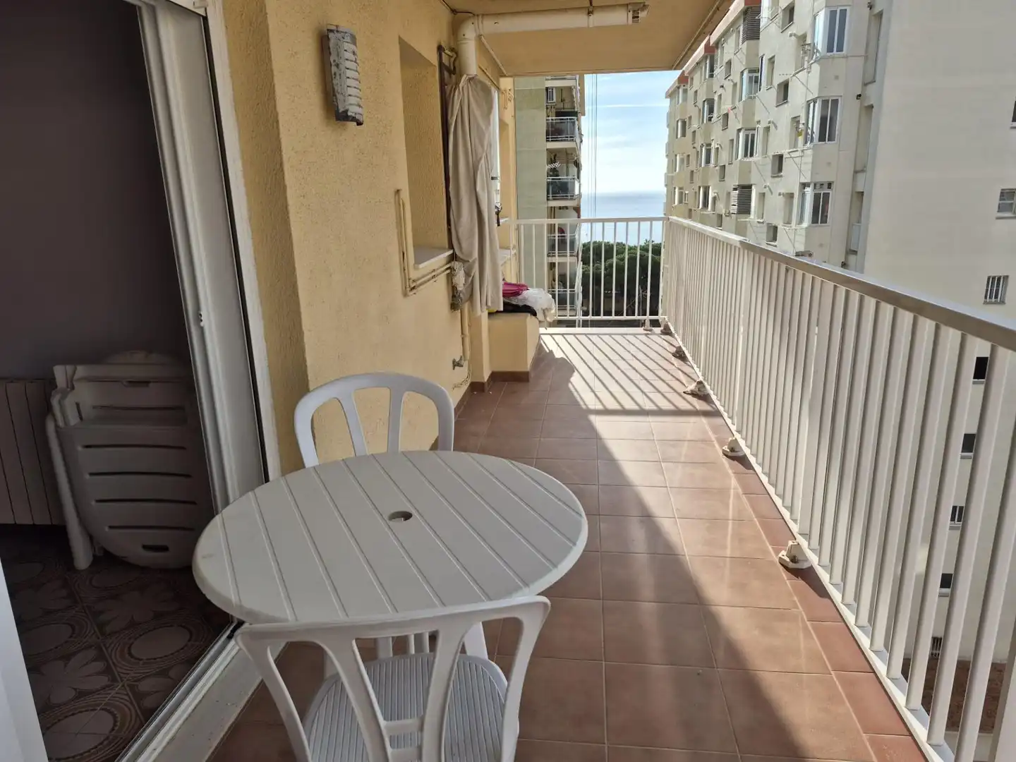 Terraza de Apartamento en venta en Malgrat de Mar con Calefacción y Piscina comunitaria
