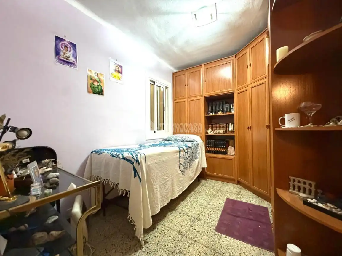 Bedroom of Flat for sale in Badalona  with Air Conditioner and Balcony