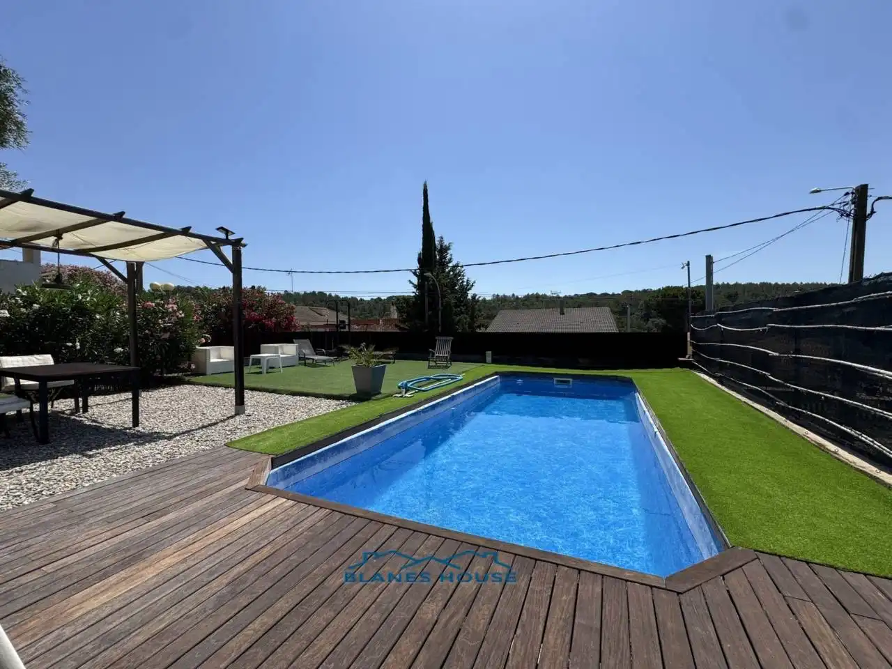 Piscina de Casa o xalet en venda en Tordera amb Aire condicionat, Jardí privat i Terrassa