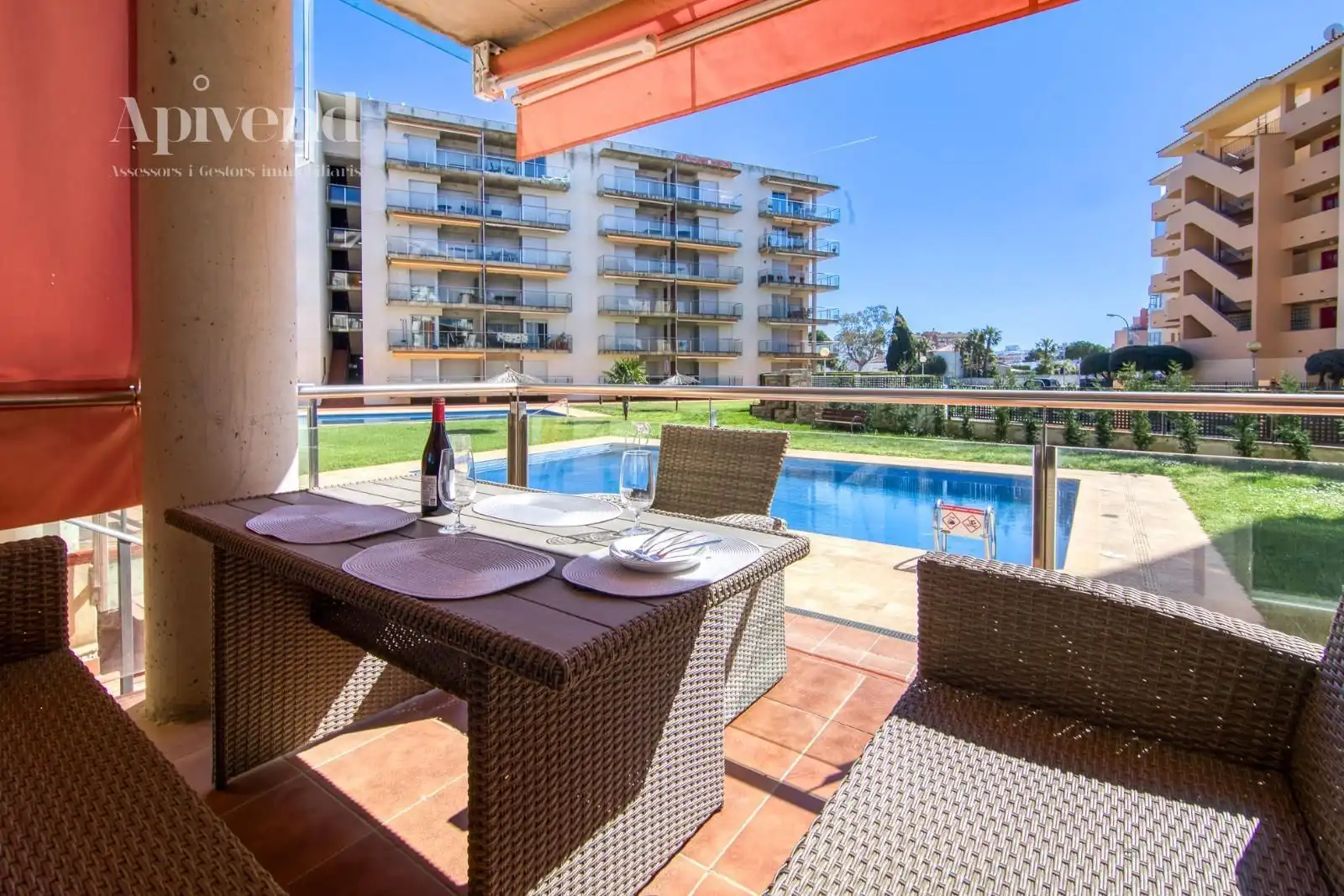 Piso con piscina en venta en Cap Blanc