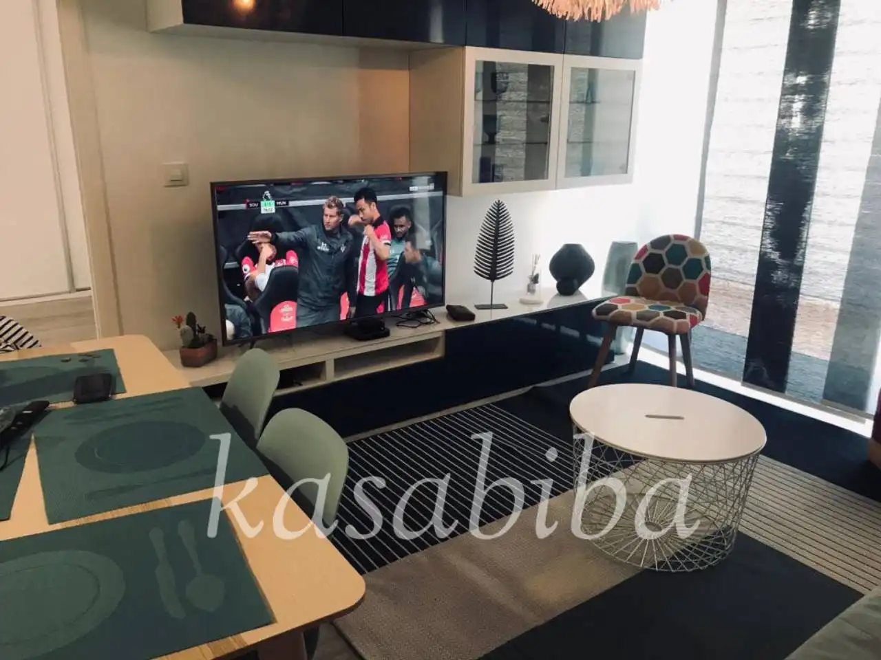 Living room of Flat for rent in Valencia  with Air Conditioner, Furnished and Balcony